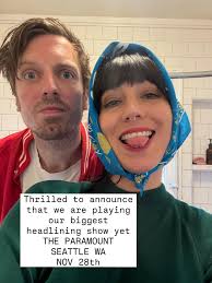 You are cordially invited to our biggest headlining show of all a time, a  homecoming celebration at the Paramount Theater in Seattle WA