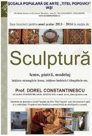 Coala popular de arte i meserii piteti, instituie finanat de. Despre Mine Sculptor Dorel Constantinescu