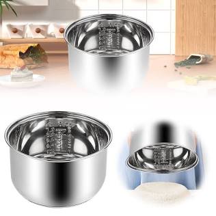 Durable Stainless Steel Inner Pots, AI generated