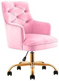 Amazon Com Xizzi Cute Desk Chair Computer Chair Adjustable Swivel Home Office Chair Office Chair With Whe Pink Desk Chair Home Office Chairs Cute Desk Chair
