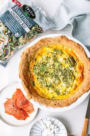 I am never tried of experimenting with new recipes that bring new tastes and flavors. Smoked Salmon Quiche With Goat Cheese College Housewife