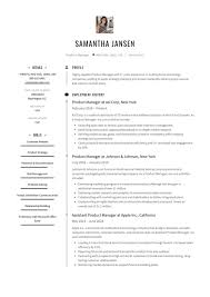 Product Manager Resume Guide 12 Samples Pdf 2020