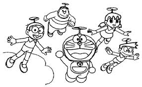 Dimana asal doraemon ini dari abad ke 22. Gambar Mewarnai Kartun Doraemon Gambar Mewarnai