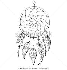 Black And White Dream Catcher Art Dreamcatcher Feathers And Beads Native American Indian Dream Catcher Traditional Symbol Dream Catcher Tattoo Design Dream Catcher Tattoo Dream Catcher