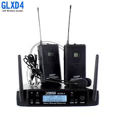 More buying choices $29.69 (10 used & new offers) Glxd4 2 Channel Headset Wireless Microphone Professional Uhf Earhook Cordless Microphone Micro For Home Studio Drum Pc Computer Microphones Aliexpress