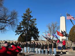 We were honored to participate in the Wreaths Across America ceremony held  at Valley View Cemetery yesterday. Organized by Wreaths Across America