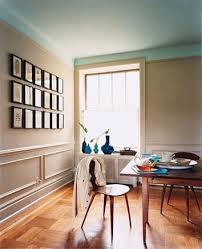 Alternatively, painting the chair rail (and trim) the same colour as the wall will create a striking monochromatic effect. Painting Ceiling Same Color As Walls Painting Inspired