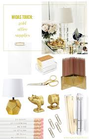 Robinson Style Midas Touch Gold Office Supplies Gold Office Supplies Gold Office Gold Office Accessories