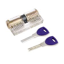 Professional Cutaway Inside View Of Both End Practice Padlock Lock 7 Pin Pick Lock Training Skill Pick For Beginner Hand Tools Tools Padlock