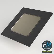 Cpu Digital Illustration Map 3d Model