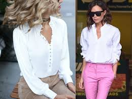 La combinación de camisa blanca y falda para bodas es una de las favoritas entre las invitadas. Hipoteka Sjeta Glavobolja Blusas Blancas Elegantes Para Bodas Workout4wishes Org