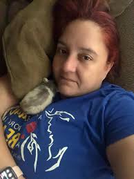 Saturday snuggles with the old lady. Cinderella 💕