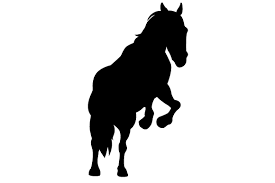 Download Horse Jumping Silhouette Svg Cut File By Creative Fabrica Crafts Creative Fabrica PSD Mockup Templates