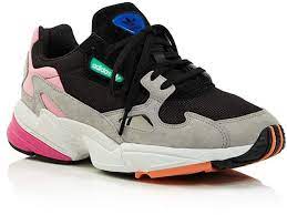 Adidas Womens Falcon Color-block Lace Up Sneakers Shoes - Bloomingdales Sneakers Adidas Women Trending Sneakers