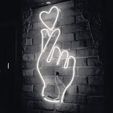 Black White Aesthetic Shared By Axiitg On We Heart It Aesthetic neon lights wallpapers wallpaper cave. black white aesthetic shared by