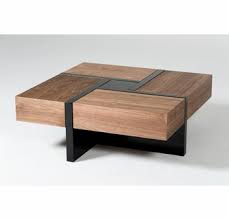 Contemporary coffee tables worth looking at in 2021. Modrest Makai Modern Walnut Wood Square Coffee Table By Vig Furniture