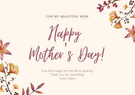 Fold the card in half (dashed line). Customize 94 Mother S Day Cards Templates Online Canva