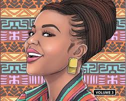 Black Women: Coloring Book
