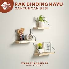 Bukan sekedar mempercantik ruangan, hiasan dinding juga dapat mengubah suasana. Harga Kayu Dinding Terbaik Tempat Penyimpanan Perlengkapan Rumah Juni 2021 Shopee Indonesia