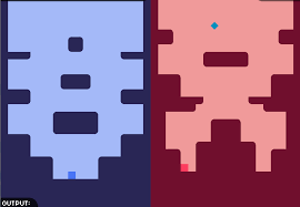 Cascata A Minimalist Game For Two Players Creations Games Flashpunk Developers Pixel Art Games Game Concept Art Game Design