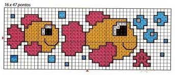 ­ oi pessoal, tudo bem?! Graficos Ponto Cruz Babetes Disney Ponto Cruz Andreia
