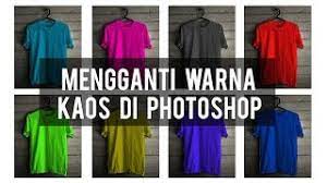 Memakai baju warna earth tone bisa memancarkan aura eksotik kulit sawo matang dan membuatnya lebih cerah, tengok sederet inspirasinya berikut ini! Cara Mengganti Warna Desain Kaos Di Photoshop Youtube