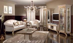 Our collection features tv units with glass shelves for extra storage and appealing displays. Luxury Tv Stand Lacquered Pearl White With Gold Ornamentation Idfdesign