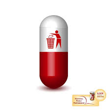 It has nothing to do with health protection of the people. Lock Your Meds Properly Dispose Of Old Medication By Mixing It In With Coffee Grounds Or Cat Litter Before Putting Them In The Garbage Do Not Flush Medications Down The Drain