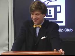 Tucker carlson bow ties you should consider journalism, his father told him, according to columbia journalism review. Tucker Carlson Wednesday Wake Up Club Breakfast April 2003 Youtube