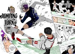 Coloured Chapter 135's double page spread : r/BlueLock