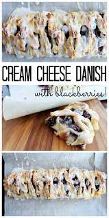 Blackberry Cream Cheese Danish Perfect For Breakfast Recipe Cream Cheese Danish Cream Cheese Danish Recipe Danish Food