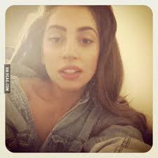 Save on posters, prints, framed art & more! Lady Gaga Without Makeup 9gag