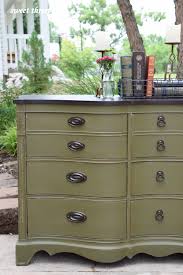 The Rich Color Of This Olive Buffet Is Making Me Green With Envy That It Won T Be Staying In My Home I A Buffet Makeover Chalk Paint Annie Sloan Paint Colors