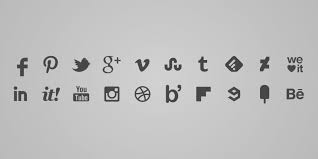 Black social media icons transparent background. S Icons Com
