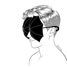 Black And White Illustration Png Clever Black White Illustrations By Henn Kim More Illustrations Visit His Shop Inside Art Art Drawings