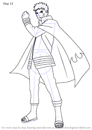 Naruto Hokage Ful Body Sketch Google Search Di 2020