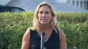 Just a few weeks after she was stripped of her committee assignments by her colleagues in the. Twitter Suspends Marjorie Taylor Greene For One Week Cnn Video