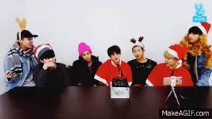 Bts valentine cards | tumblr. V Live Bts Live Bts Christmas Gift Party On Make A Gif