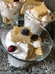 The lightest and yummiest vanilla cake i've made ever!! Gluten Dairy Sugar Free Trifle Vanilla Cake W Lemon Pudding Simply A Better Ingredient