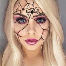 16 Diy Halloween Makeup Looks That Are Actually Easy Glitter And Caffeine Doll Makeup Halloween Halloween Makeup Diy Amazing Halloween Makeup