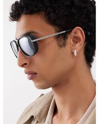 Matsuda D-frame Acetate Sunglasses in Brown for Men | Lyst