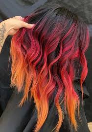 Best Hair Color For Dark Skin Women 32 Photos 2020 Inspired Beauty Fire Hair Fire Hair Color Hair Styles