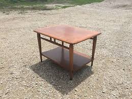Dimensions (inches/lbs) depth (front to back): Mid Century Modernism Table Dovetail