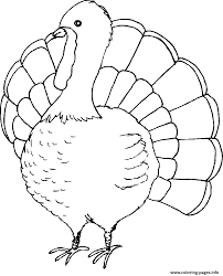 His simple lines make him easy to color for preschool thanksgiving crafts. Turkey Easy Thanksgiving S Printables9f11 Coloring Pages Printable