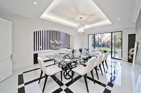 Visitors are treated to a different look in the rooms three to four times per year. Modern Mansion Dining Rooms Novocom Top