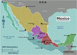 Mount everest (8848 m) aconcagua (6961 m) mount mckinley (6194 m) mount kilimanjaro (5895 m) mount elbrus (5642 m) mount vinson (4892 m) puncak jaya (4884 m) Map Of Mexico Overview Map Weltkarte Com Karten Und Stadtplane Der Welt