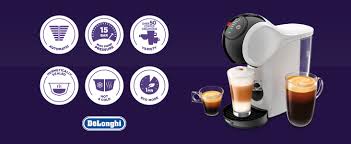 All the manual assistance that is required is switching on and off the coffee machine, and using the toggle stick to send commands to. De Longhi Dolce Gusto Edg225 W Genio S Pod Coffee Machine Compact Design Adjustable Drink Size 0 8l Removable Water Tank Amazon Co Uk Grocery