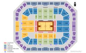 seating chart pauley pavilion los angeles california