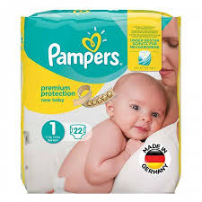 Buy Pampers Premium Protection Diapers Size 1 22 Count