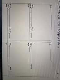 Description the activity was used in undergraduate recitations on polarity and. Chemistry Name Phet Molecular Shapes Vsepr Lab Log Chegg Com